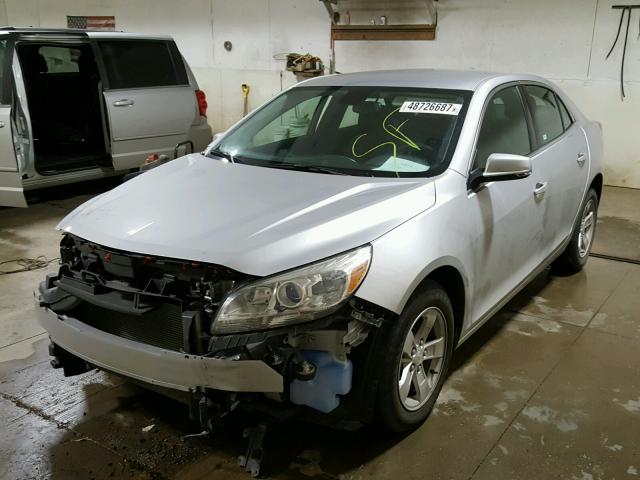 1G11C5SAXGF160014 - 2016 CHEVROLET MALIBU LIM SILVER photo 2