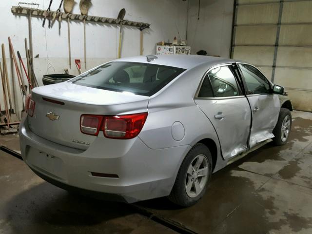 1G11C5SAXGF160014 - 2016 CHEVROLET MALIBU LIM SILVER photo 4