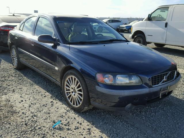 YV1RS58D832245976 - 2003 VOLVO S60 2.4T BLUE photo 1