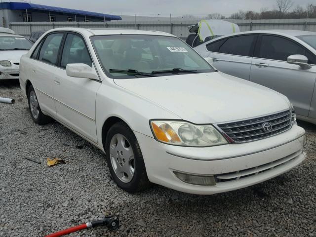 4T1BF28B83U336433 - 2003 TOYOTA AVALON XL WHITE photo 1