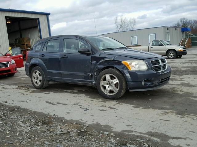 1B3HB48B27D582438 - 2007 DODGE CALIBER SX BLUE photo 1