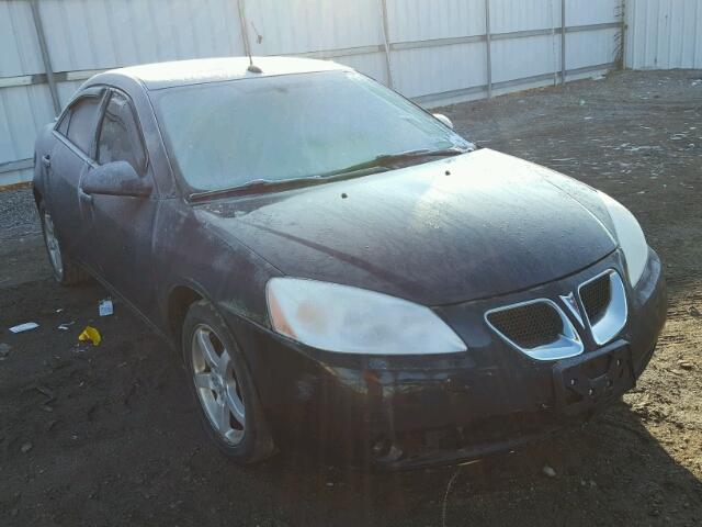 1G2ZG57N284190247 - 2008 PONTIAC G6 BASE BLACK photo 1