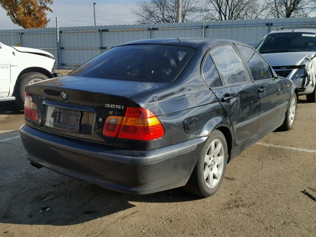 WBAET37442NG81776 - 2002 BMW 325 I BLACK photo 4