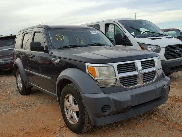 1D8GT28K97W587198 - 2007 DODGE NITRO SXT BLACK photo 1