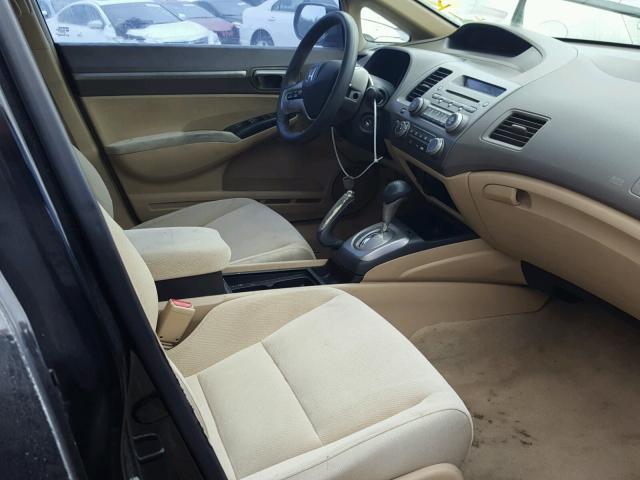 1HGFA168X6L009114 - 2006 HONDA CIVIC EX 黑色 照片 5