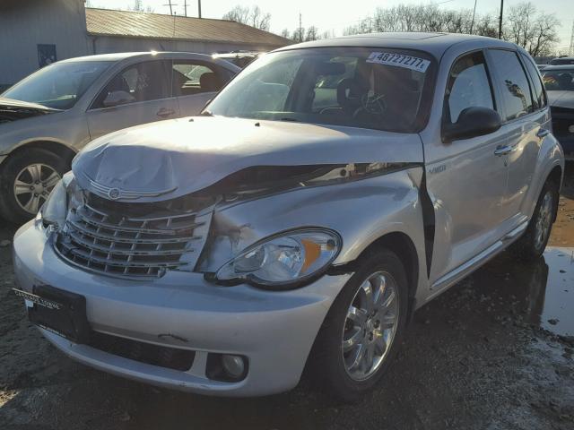 3A8FY68876T297059 - 2006 CHRYSLER PT CRUISER SILVER photo 2