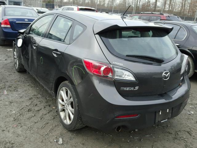 JM1BL1K68B1362579 - 2011 MAZDA 3 S GRAY photo 3