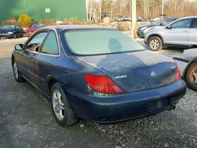 19UYA3250XL002805 - 1999 ACURA 2.3CL GREEN photo 3