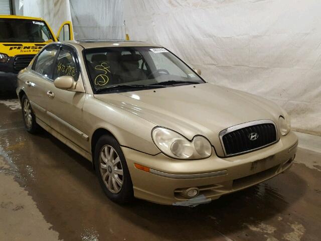 KMHWF35HX3A868011 - 2003 HYUNDAI SONATA GLS GOLD photo 1