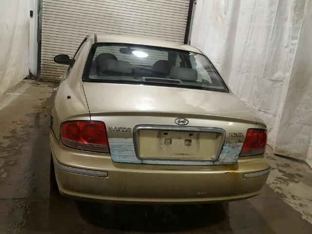 KMHWF35HX3A868011 - 2003 HYUNDAI SONATA GLS GOLD photo 9