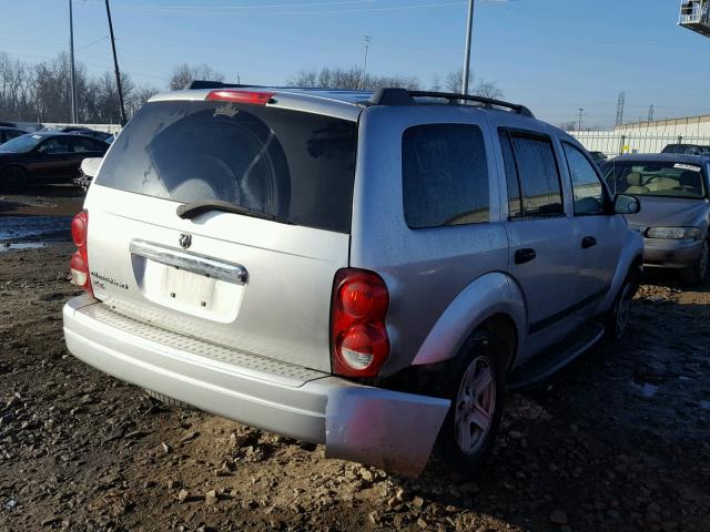 1D4HB48N46F109011 - 2006 DODGE DURANGO SL GRAY photo 4