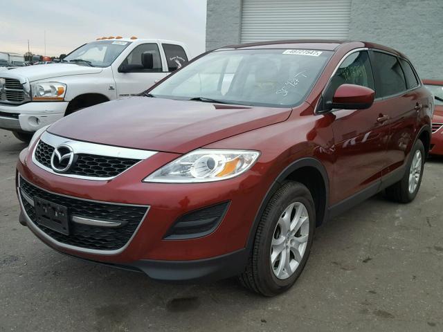 JM3TB3CA1C0338970 - 2012 MAZDA CX-9 RED photo 2