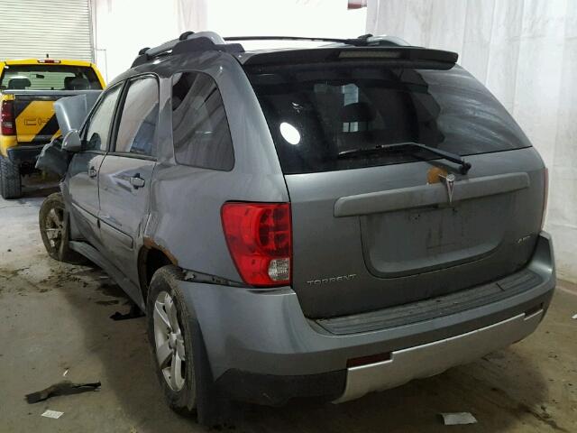 2CKDL73FX66084564 - 2006 PONTIAC TORRENT GRAY photo 3