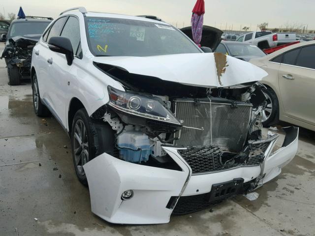 2T2BK1BAXFC309628 - 2015 LEXUS RX 350 WHITE photo 1