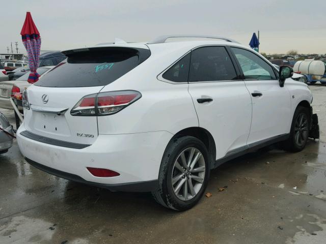 2T2BK1BAXFC309628 - 2015 LEXUS RX 350 WHITE photo 4