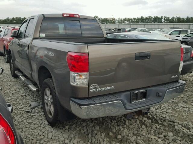 5TFUY5F19AX144405 - 2010 TOYOTA TUNDRA DOU BROWN photo 3