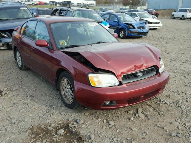 4S3BE625747211716 - 2004 SUBARU LEGACY L S RED photo 1