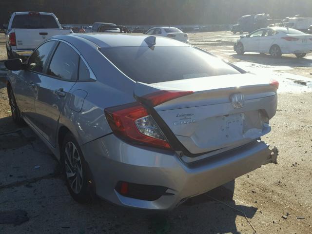 19XFC2F76HE026381 - 2017 HONDA CIVIC EX SILVER photo 3