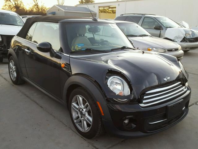 WMWZN3C54CT134172 - 2012 MINI COOPER BLACK photo 1