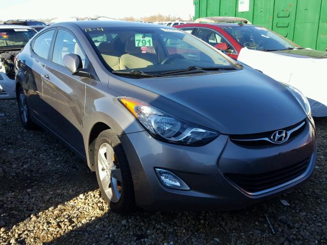 5NPDH4AE7DH295487 - 2013 HYUNDAI ELANTRA GL GRAY photo 1