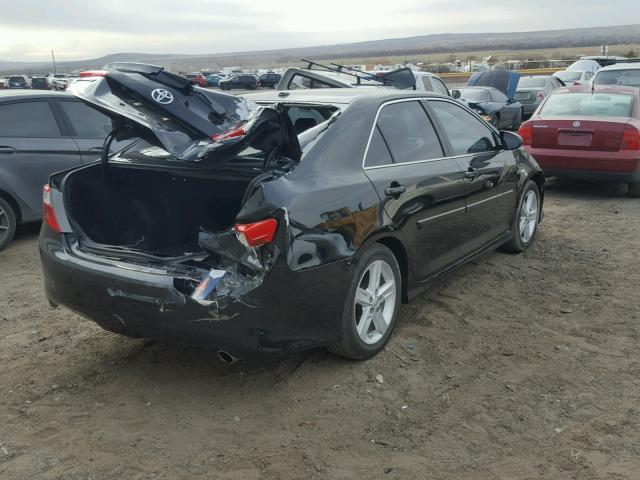 4T1BF1FKXEU814626 - 2014 TOYOTA CAMRY L BLACK photo 4