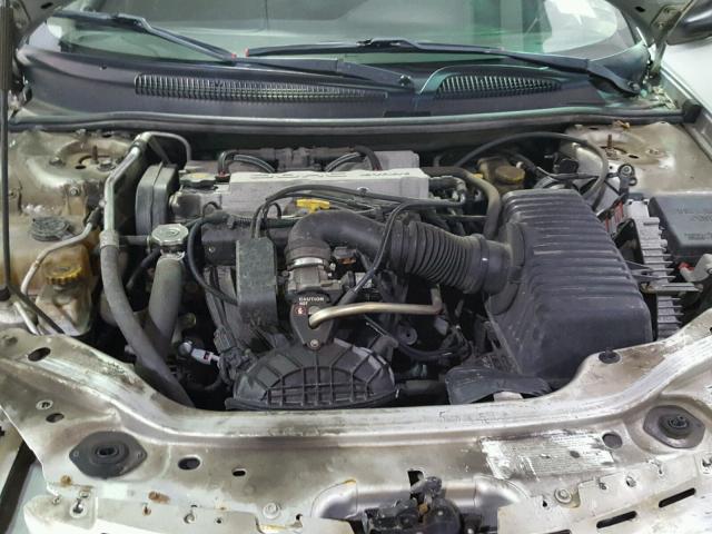 1B3EL46X62N238211 - 2002 DODGE STRATUS SE GRAY photo 7