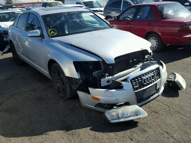 WAUEH74F58N092370 - 2008 AUDI A6 S-LINE SILVER photo 1