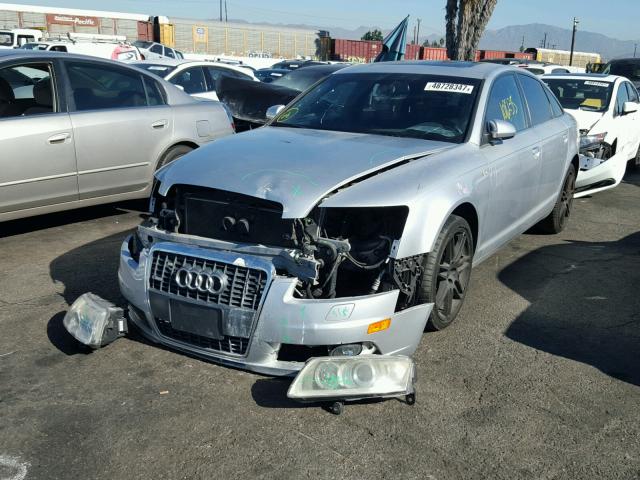 WAUEH74F58N092370 - 2008 AUDI A6 S-LINE SILVER photo 2