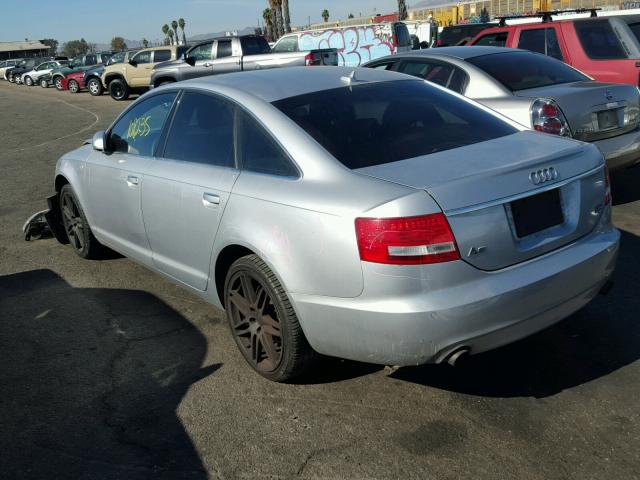 WAUEH74F58N092370 - 2008 AUDI A6 S-LINE SILVER photo 3