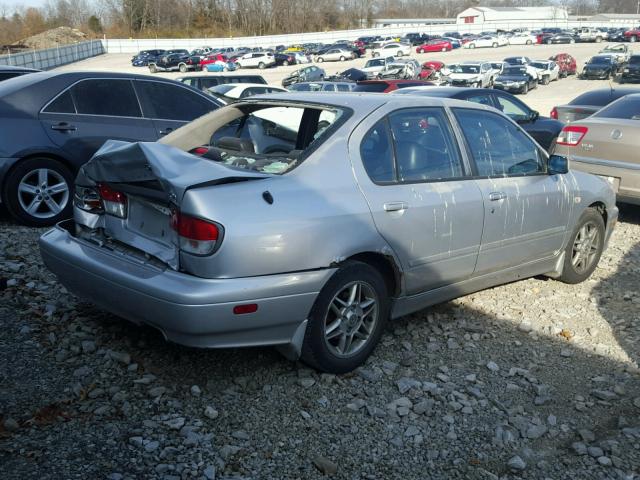 JNKCP11A32T503527 - 2002 INFINITI G20 SILVER photo 4