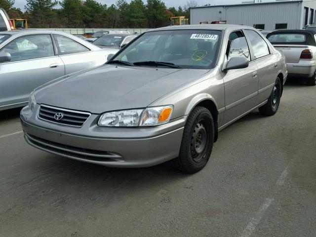 4T1BG22KX1U094134 - 2001 TOYOTA CAMRY CE GRAY photo 2