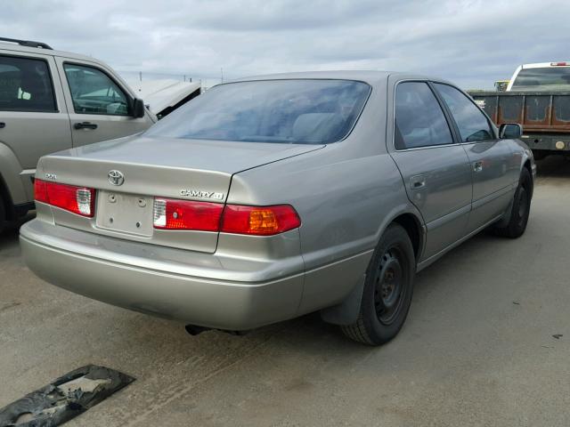 4T1BG22KX1U094134 - 2001 TOYOTA CAMRY CE GRAY photo 4