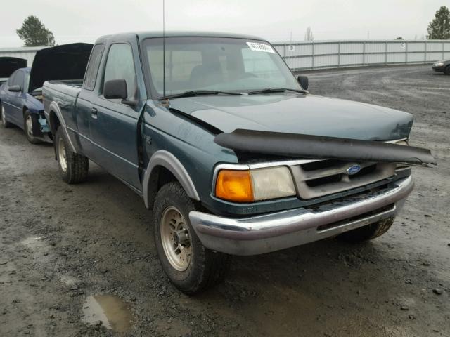 1FTCR15XXTPA88873 - 1996 FORD RANGER SUP GREEN photo 1