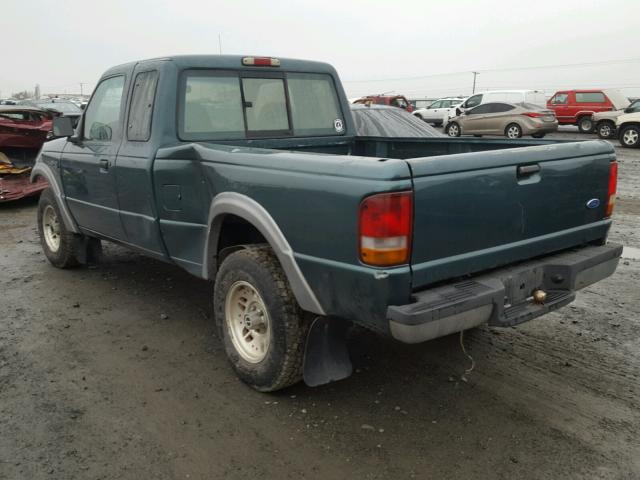 1FTCR15XXTPA88873 - 1996 FORD RANGER SUP GREEN photo 3