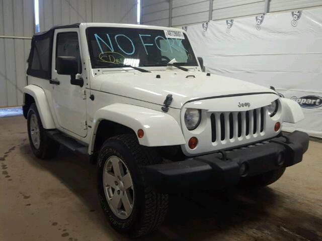 1J4AA5D14AL196407 - 2010 JEEP WRANGLER S WHITE photo 1