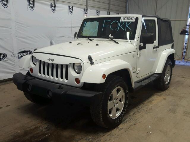 1J4AA5D14AL196407 - 2010 JEEP WRANGLER S WHITE photo 2