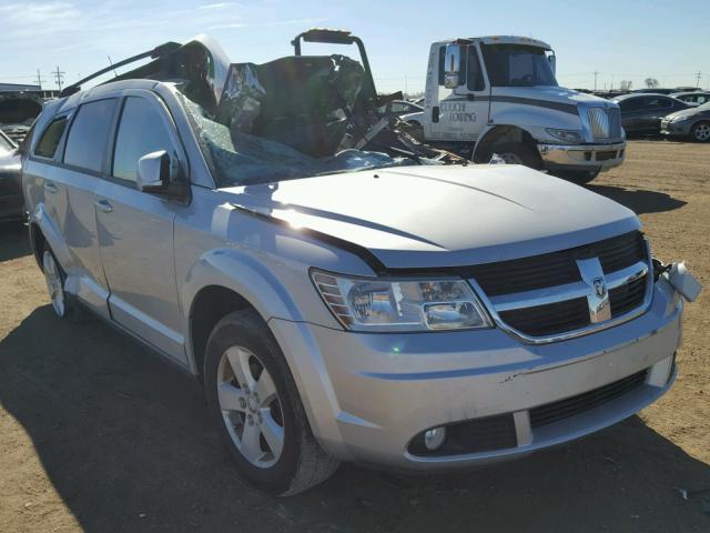 3D4PG5FV6AT226450 - 2010 DODGE JOURNEY SX SILVER photo 1