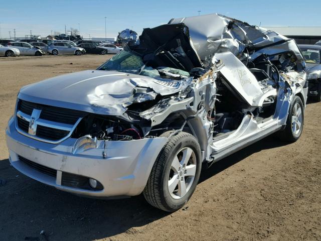 3D4PG5FV6AT226450 - 2010 DODGE JOURNEY SX SILVER photo 2