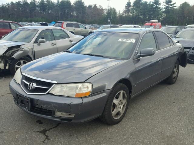 19UUA56602A035787 - 2002 ACURA 3.2TL GRAY photo 2