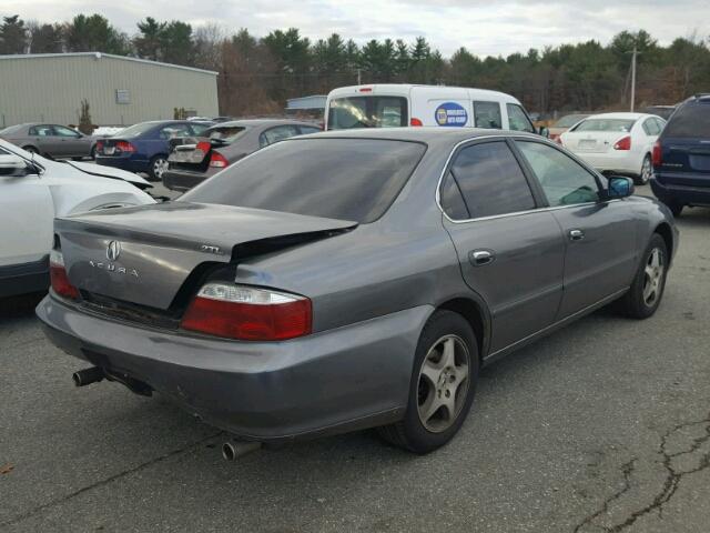 19UUA56602A035787 - 2002 ACURA 3.2TL GRAY photo 4