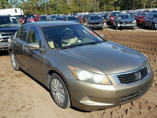 1HGCP26318A136313 - 2008 HONDA ACCORD LX GOLD photo 1