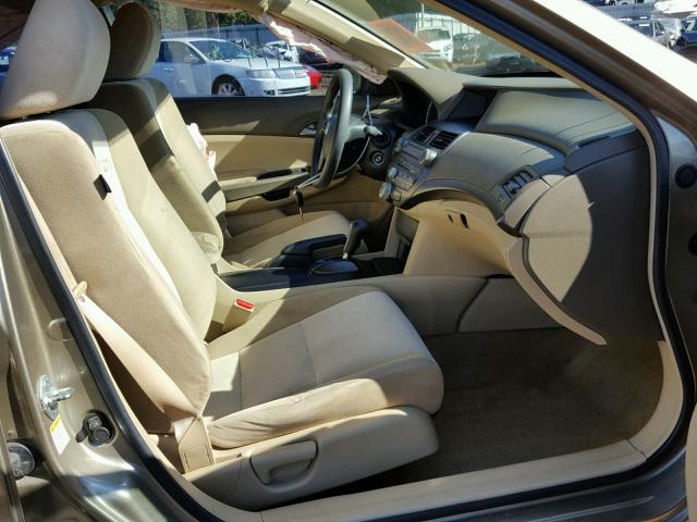 1HGCP26318A136313 - 2008 HONDA ACCORD LX GOLD photo 5