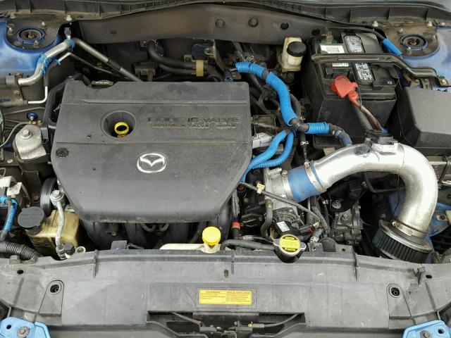 1YVHP84C585M19505 - 2008 MAZDA 6 I BLUE photo 7