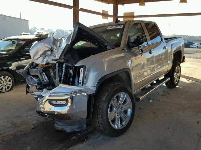 3GTU2NECXHG368382 - 2017 GMC SIERRA K15 SILVER photo 2