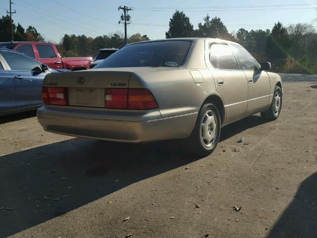 JT8BH28F3Y0175259 - 2000 LEXUS LS 400 TAN photo 4