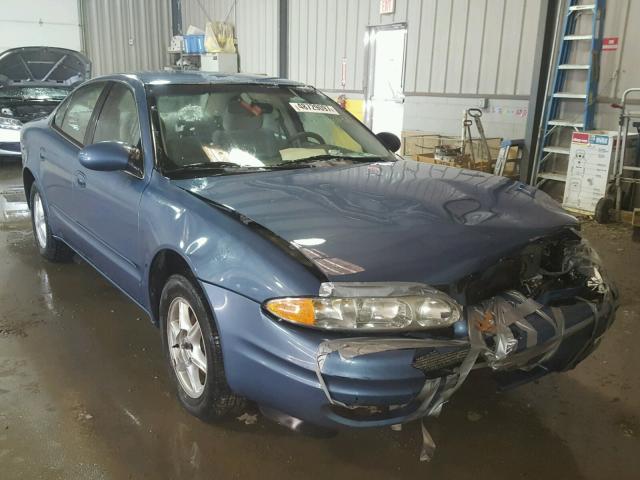 1G3NL52E7XC302543 - 1999 OLDSMOBILE ALERO GL BLUE photo 1