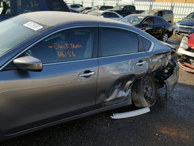 1N4AL3AP9FC468881 - 2015 NISSAN ALTIMA 2.5 GRAY photo 9