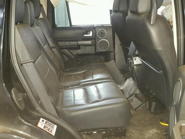 SALAE25475A334999 - 2005 LAND ROVER LR3 SE BLACK photo 6