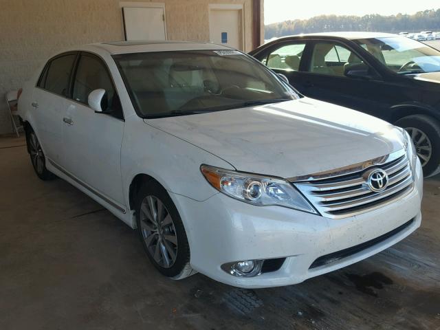 4T1BK3DB0BU419800 - 2011 TOYOTA AVALON BAS WHITE photo 1