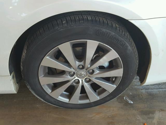 4T1BK3DB0BU419800 - 2011 TOYOTA AVALON BAS WHITE photo 9